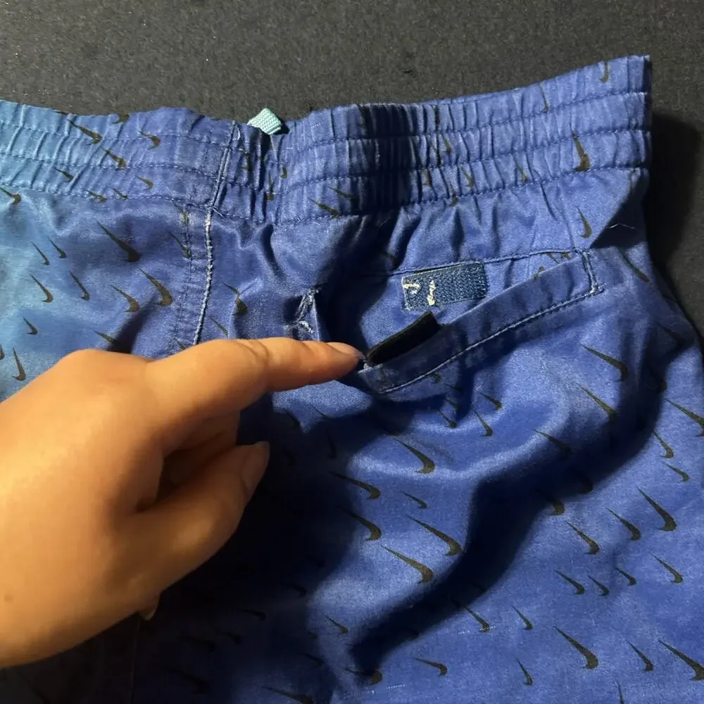 Boys Nike 10-12yrs Blue Swim Shorts